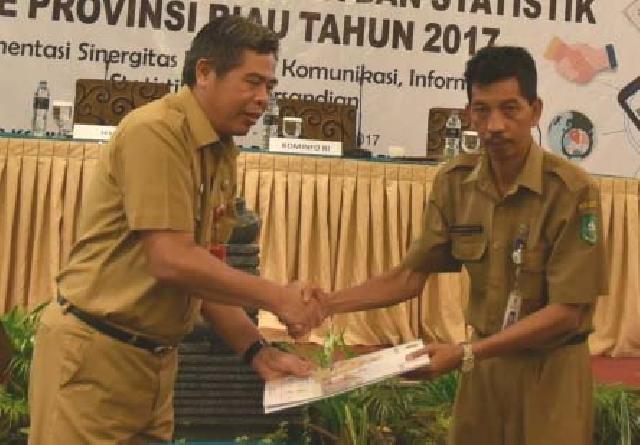 Kominfo Bengkalis Teken MoU Layanan e-Government